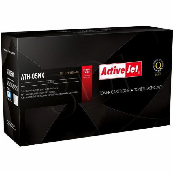 ActiveJet toner HP CE505X / Canon CRG719H Premium, 6500 s...