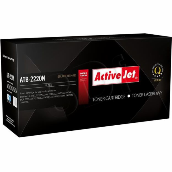 Activejet tonerová kazeta ATB-2220N (náhradní Brother TN-...