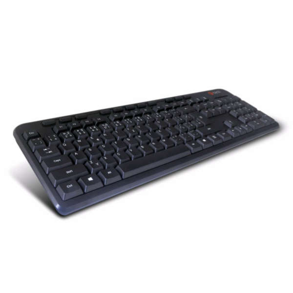 C-TECH klávesnice KB-102M USB, multimediální, slim, black...