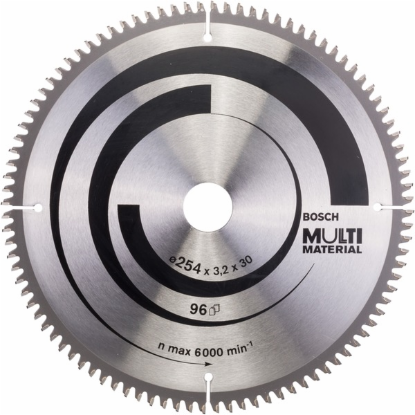 Pilový kotouč Bosch Multi Material, O 254mm, 96T
