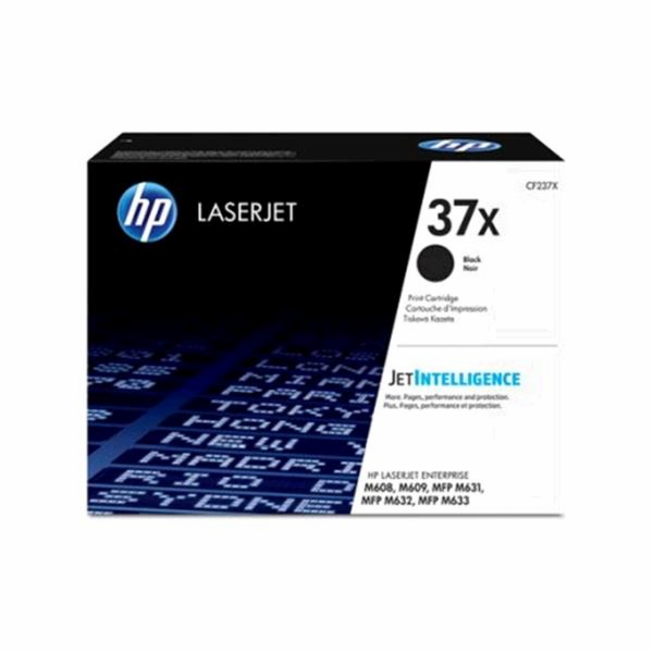 HP 37X High Yield Black Original LaserJet Toner Cartridge...