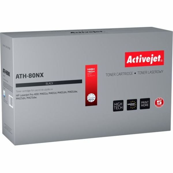 Activejet ATH-80NX (náhrada za HP 80X CF280X; Supreme; 69...