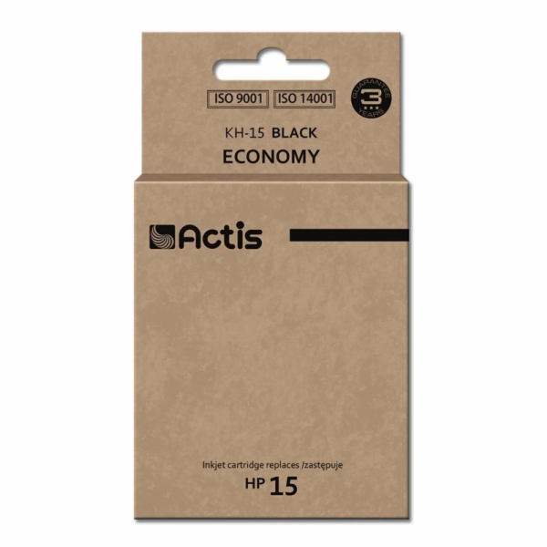 Actis KH-15 (náhradní inkoust HP 15 C6615N; standardní; 4...