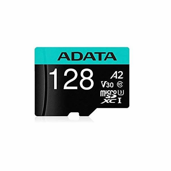 ADATA MicroSDXC karta 128GB Premier Pro UHS-I V30S (R:100...