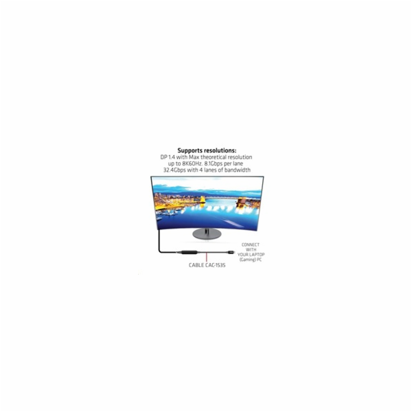 Club3D Kabel USB 3.2 Gen2 Type-C to C Active Bi-direction...
