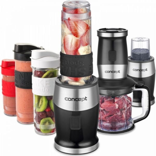 Concept SM3390 mixér 1,2 l Ponorný mixér 700 W Černá, Ner...