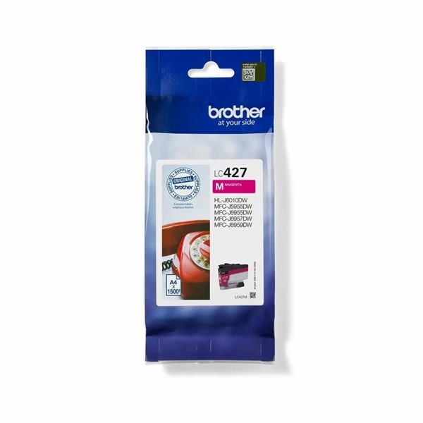 Brother LC-427XLM - originální BROTHER INK LC-427M - cca ...