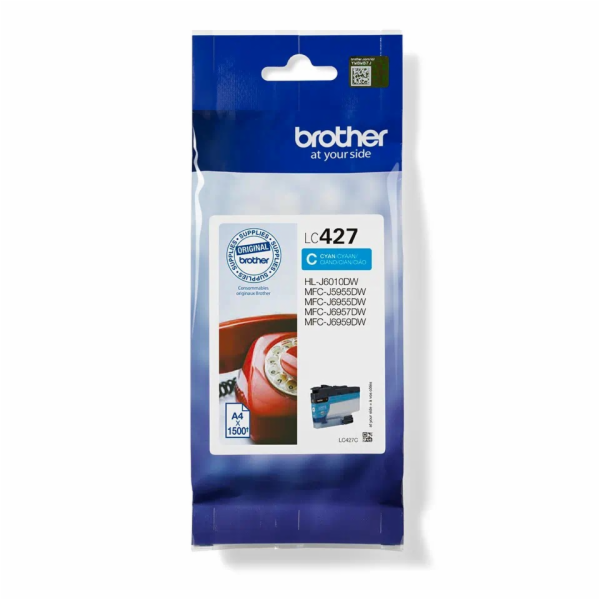 BROTHER INK LC-427C - cca 1500 stran, pro MFC-5955 6955 6...