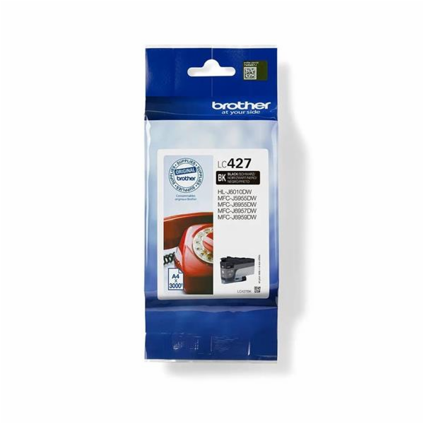 Brother LC-427BK - originální BROTHER INK LC-427BK - cca ...