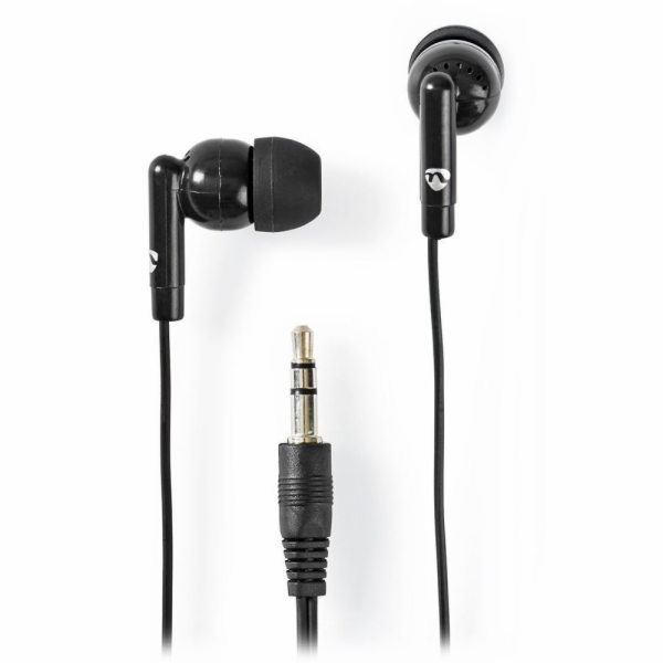 NEDIS kabelová sluchátka/ do uší/ 3,5 mm jack/ kabel 1,20...
