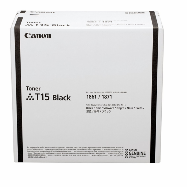 Canon cartridge T15/Black/pro i-SENSYS X 1861P a 1871P/42...