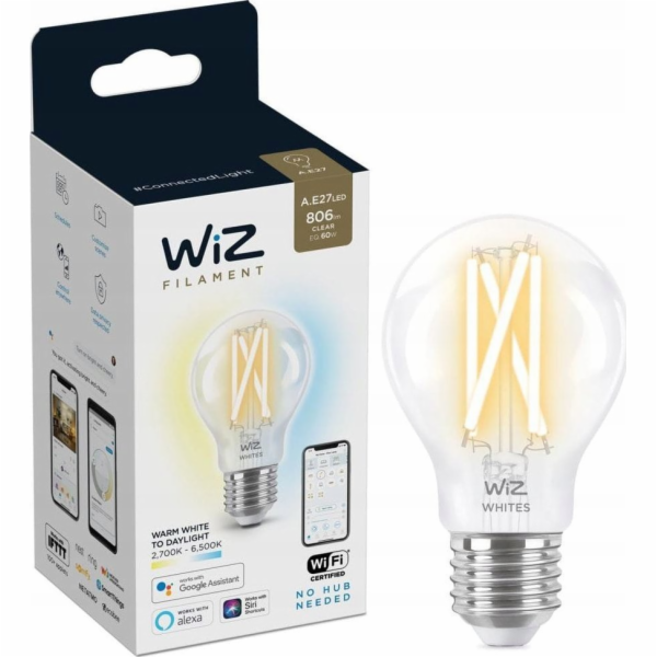 WiZ LED E27 A60 8718699787158 27-65K Fil