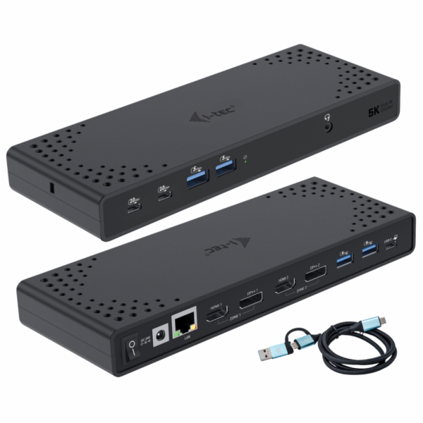 i-tec USB 3.0 / USB-C / Thunderbolt Dual Display Docking ...