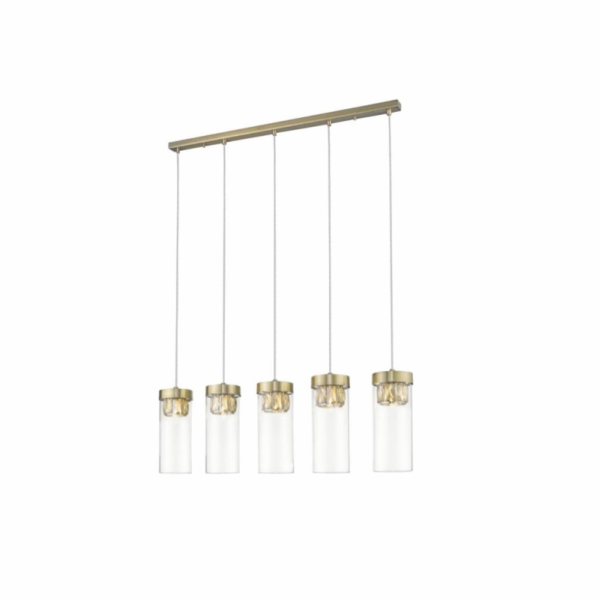 Závěsné svítidlo DOMOLETTI PORTO 20101AB-5F, 5×25 W, G9