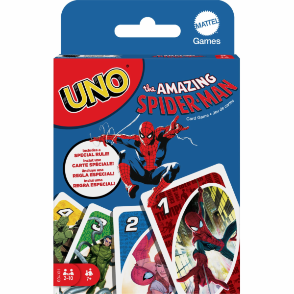 Mattel Games UNO Spider-Man, karetní hra