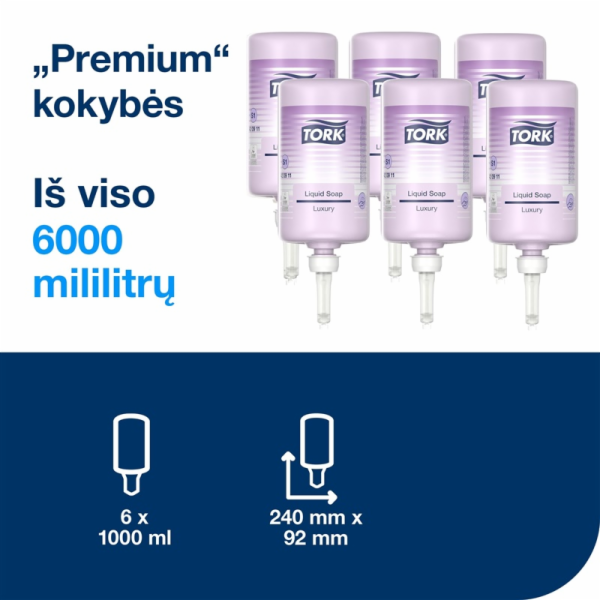 TEKUTÉ MÝDLO TORK LUXURY S1 1000ML