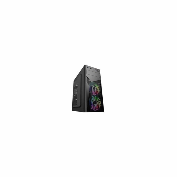 EUROCASE skříň ML N6-560B, Midi Tower, 2x USB 3.0, 2x aud...