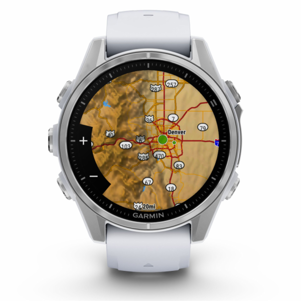 Garmin fenix 8 (43mm)  Whitestone/Silver