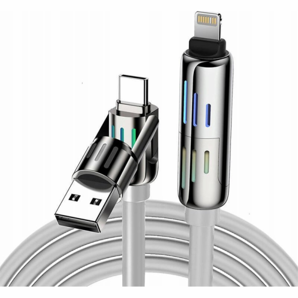 Blitzwolf BW-HDC6 4-in-1 USB-C/USB-A to USB-C/Lightning c...