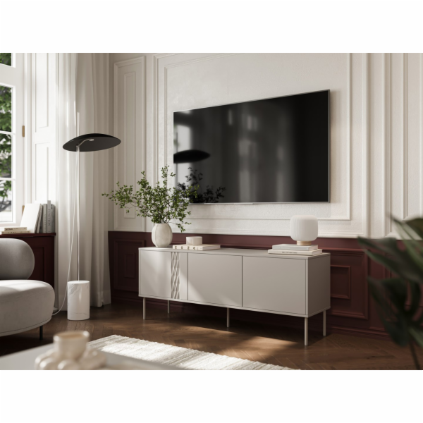 Cama 3D RTV skříň TRESSE 150x40x55 kašmírová matná