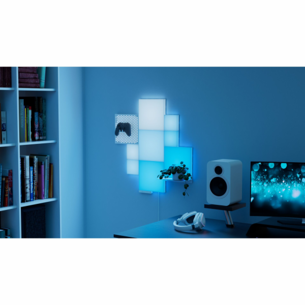 Nanoleaf Blocks Small Square Add-On Kit (4 panely)|16M+ b...