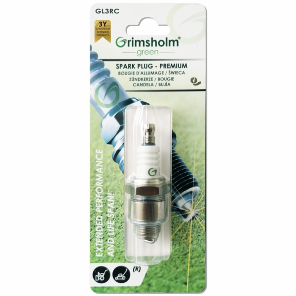 GRIMSHOLM Svíčka GL3RC, 16 cm