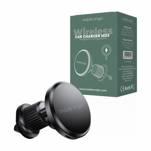 Mobile Origin Wireless Car Charger MO3 MagSafe Compatible...