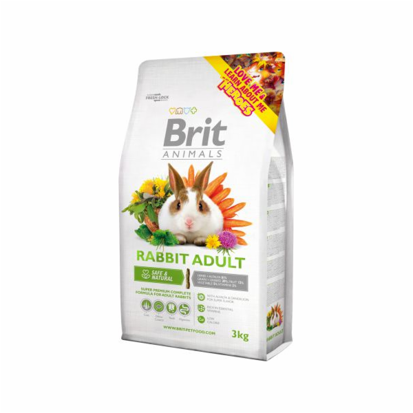 Brit Animals Rabbit Adult Complete 3kg
