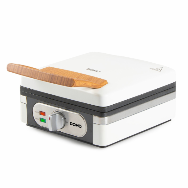 Vaflovač 4x7 s termostatem - bílý - DOMO DO9274W