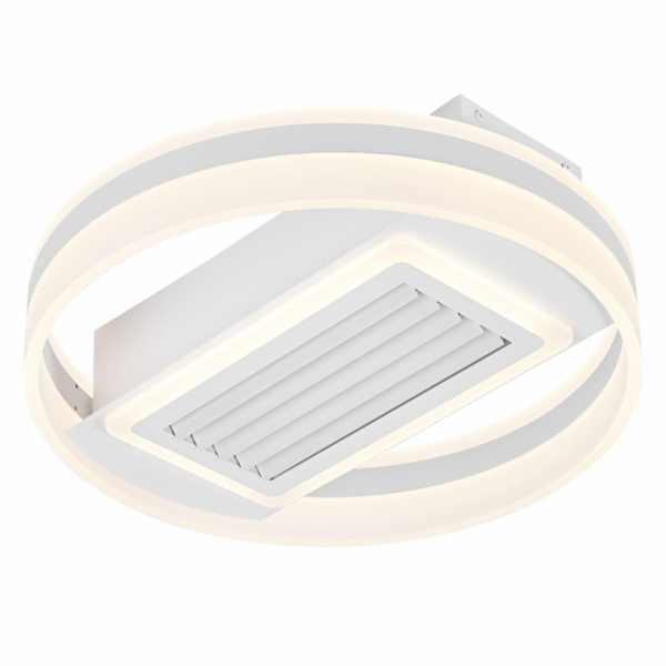 LEDVANCE STROPNÍ VENTILÁTOR S GRILEM ČTVERCOVÝ 55W CCT BÍLÝ