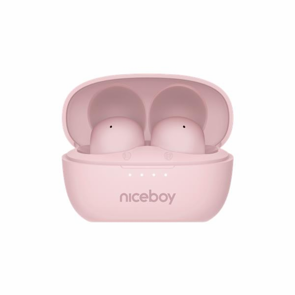 Sluchátka Niceboy Podsie 4 POP Sakura Pink