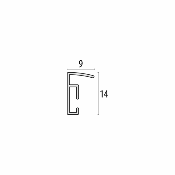 4x1 ZEP New Easy silber  21x29,7  DIN A4 plast ram KL11