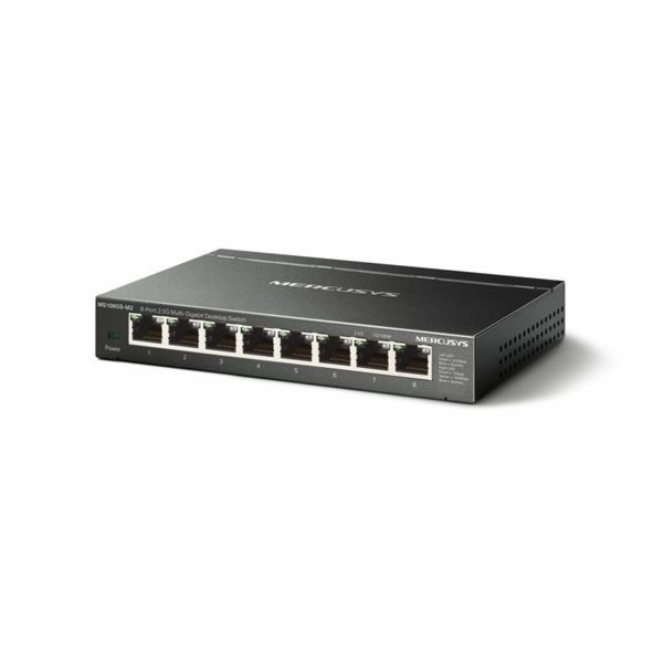 Switch TP-Link Mercusys MS108GS-M2 8x 2,5GLAN, kov