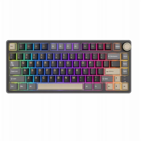 Royal Kludge Klávesnice RK R75 RGB Phantom | 75%, Hot-swa...