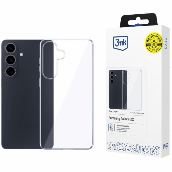 3mk ochranný kryt Clear Case pro Samsung Galaxy S26