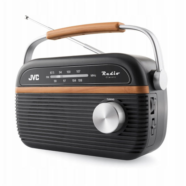 JVC RA-E215G Přenosné rádio Šedé