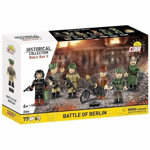 Cobi Klocki Bloky bitvy o Berlín 77 dílků