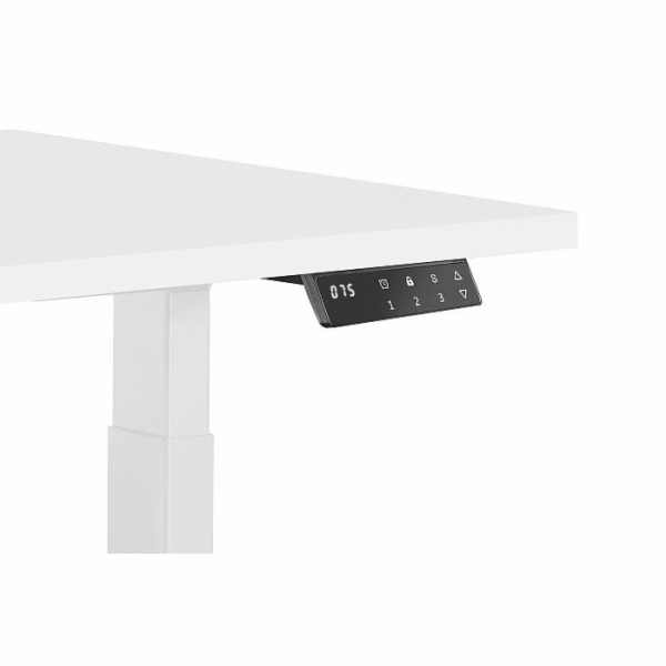 UNIQUE ACTIVE I Elektrický stůl 140x70 cm Bílý