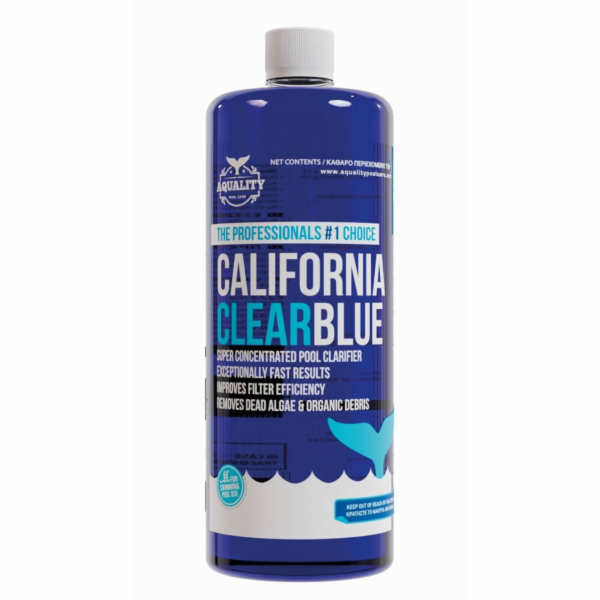 Přípravek na čištění bazénu California Clear Blue, 1 l