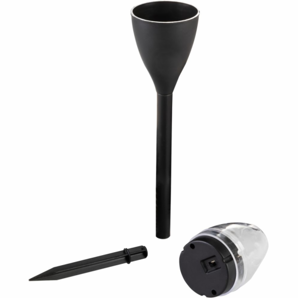 Lampa Strend Pro Garden, plast, efekt plameňa, solárna, 6...