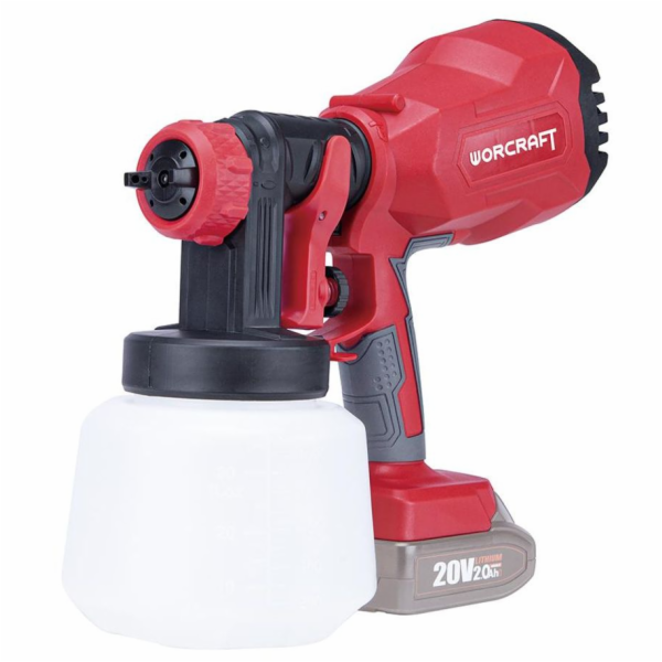 Worcraft CSG-S20LiA ShareSYS, 20V Li-Ion, 1000 ml, stříka...