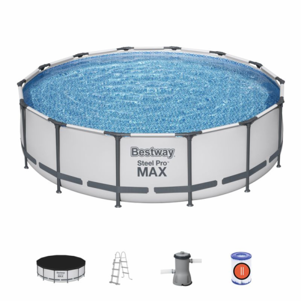 Bazén Bestway® Steel Pro MAX, 56950, kartušová filtrace, ...