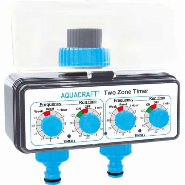 Časovač AQUACRAFT® 290160, G3/4", mechanický, 2-cestný, r...