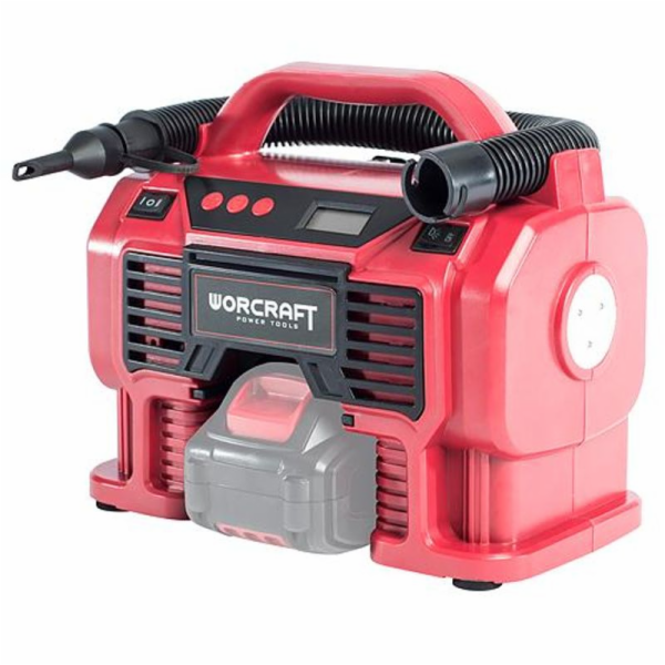 Kompresor Worcraft CAC-S20Li, 20V, 160 Psi, 11 Bar, LED s...