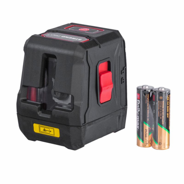 Laser Strend Pro AK011R, zaměřovací kříž, červený, 15 m