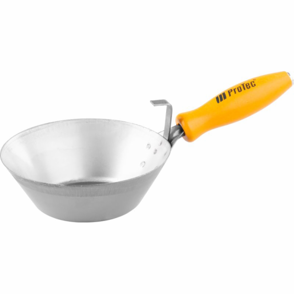 Zednická lžíce ProTec Profi 180 mm, dřevěná rukojeť
