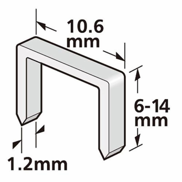 Sponky Strend Pro Premium J910, 10 mm, sponky do sešívačk...