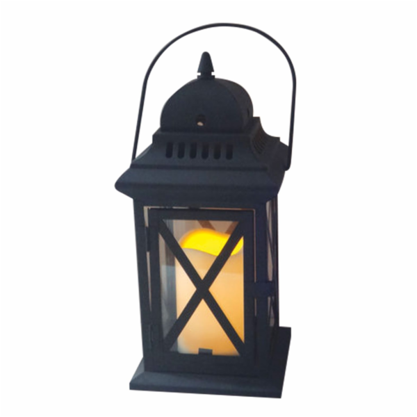 Lampa MagicHome LM3609, 14x14x30 cm, LED, 3xAAA, kovová