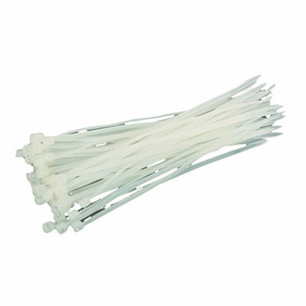 Páska Strend Pro CT66BW, 250x3,6 mm, 50 ks, bílá, nylon, ...