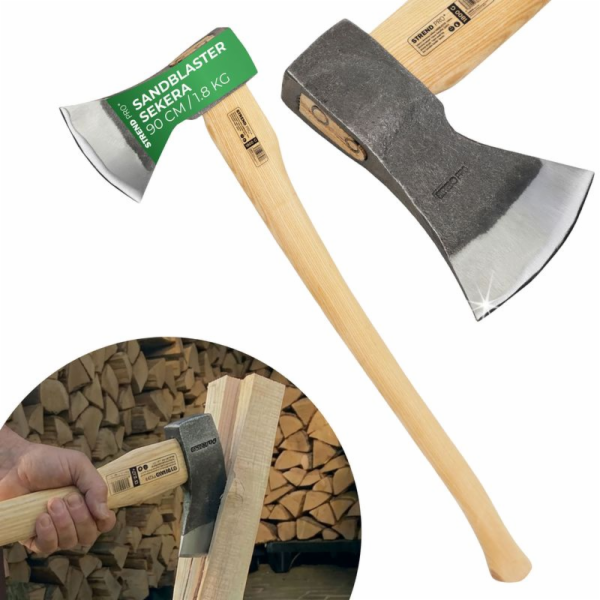 Sekera Strend Pro A613B Pískovačka 1800 g, dřevěná násada...